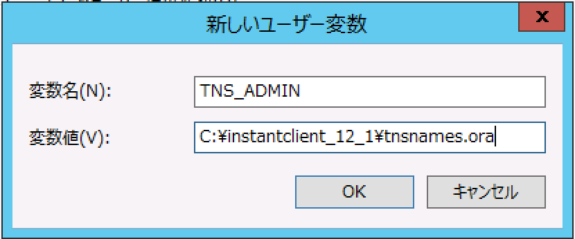 set_tns_admin_to_environments